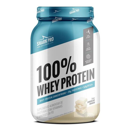 Imagem de 100% Whey Protein Pote 900g - Shark Pro