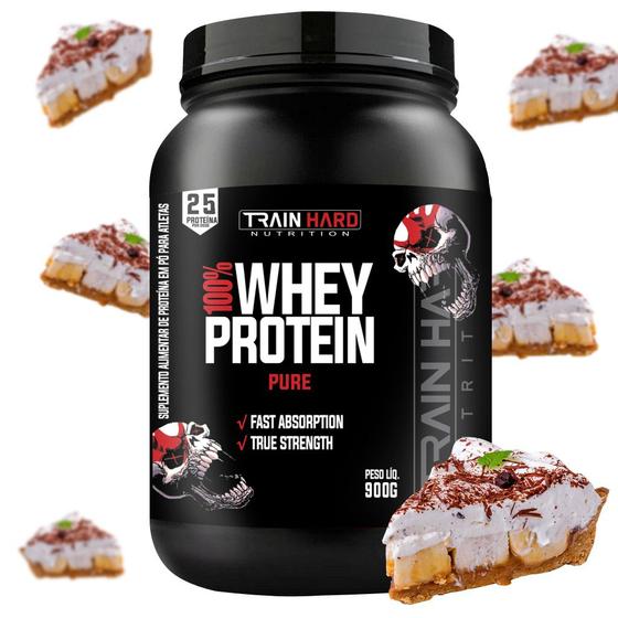 Imagem de 100% Whey Protein Pure Concentrado 900g - Train Hard Nutrition