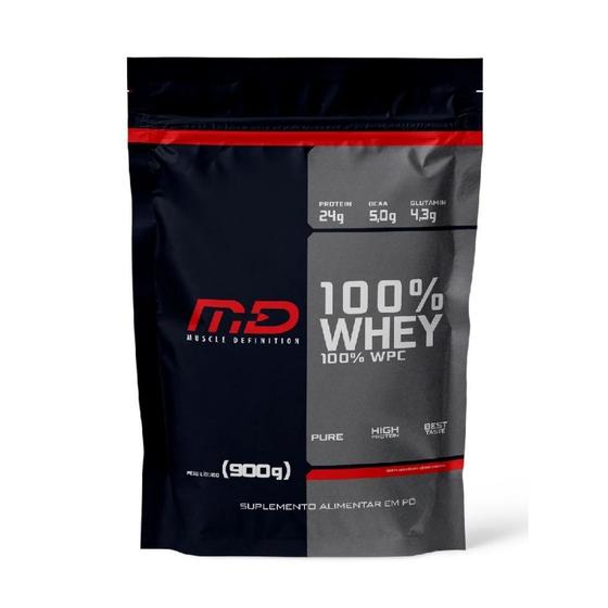 Imagem de 100% Whey Refil (900g) - Sabor: Chocolate