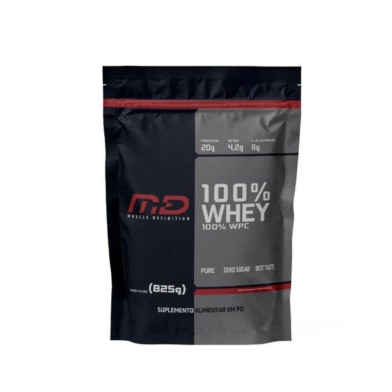 Imagem de 100% whey  sachê 900g 100%wpc  muscle definition - md