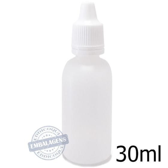 Imagem de 1000 Frasco Plástico 30ml conta gotas Natural - Ref 14802