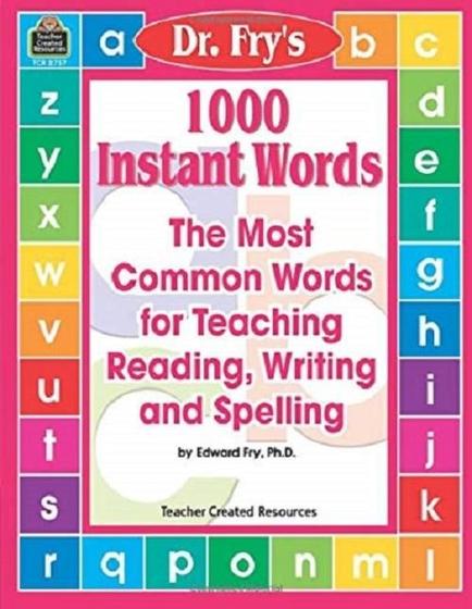 Imagem de 1000 Instant Words - The Most Common Words For Teaching Reading, Writing And Spelling - Teacher Created Materials