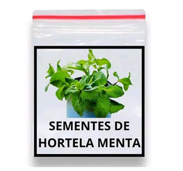 Imagem de 1000 Sementes de Hortelã Mentha x piperita 