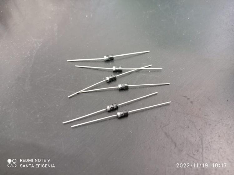 1000x Diodo Ultra Fast Egp20d-e3 Egp20 2amp 200v Vishay - Peças para ...