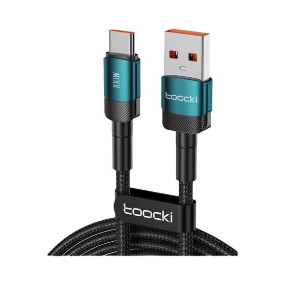 Imagem de 100W De Carregamento Rápido Toocki 6A USB Tipo C Cabo Para Cabo De Dados Xiaomi POCO Samsung Huawei