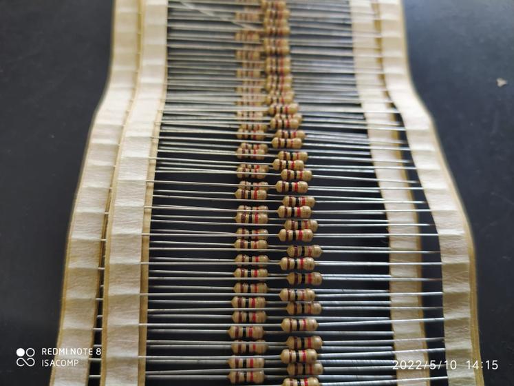 Imagem de 100x Resistor 1k 1/4w 5%