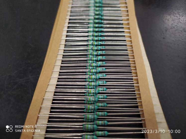 Imagem de 100x Resistor 24r9 1/4w 1%