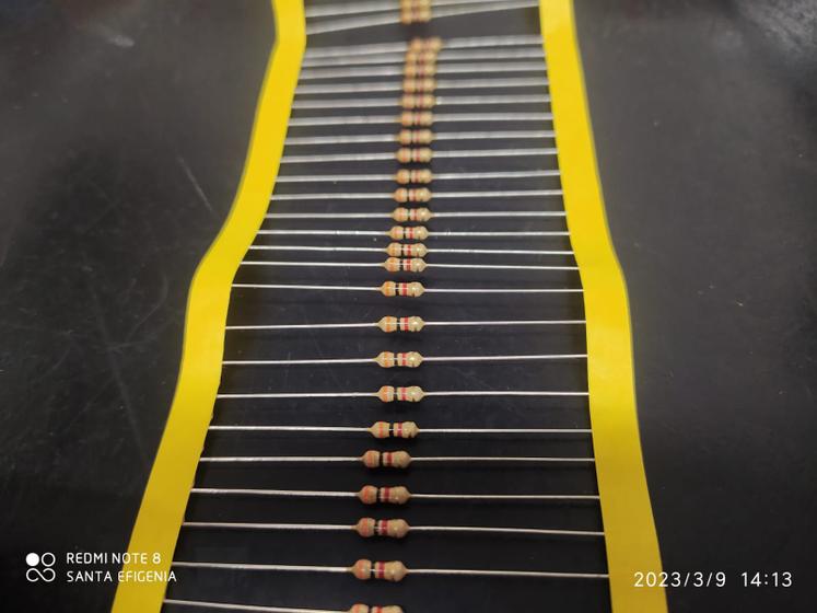 Imagem de 100x Resistor 3k 1/4w 5%