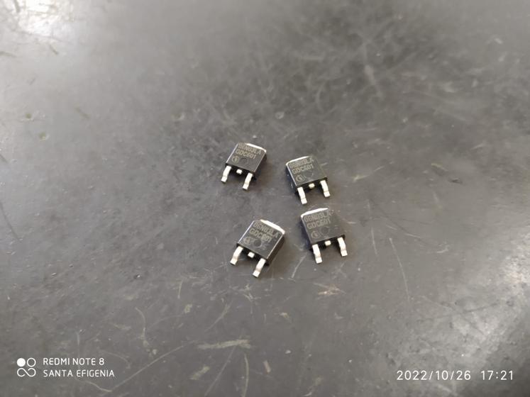 Imagem de 100x Transistor Ipd06n03lag Mosfet N 50amp - 25v Smd To-252