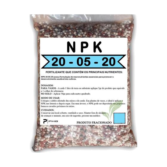 10Kg - Adubo Fertilizante NPK 20.05.20 Menor preço em 10Kg - Adubo Fertilizante NPK 20.05.20