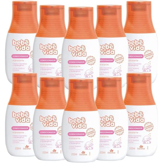 Imagem de 10UN Condicionador Bebe Vida 200ml Davene