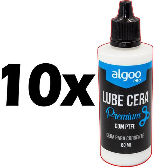 Imagem de 10Und Óleo Lubrificante Algoo 60Ml Cera Corrente Ptfe Mtb