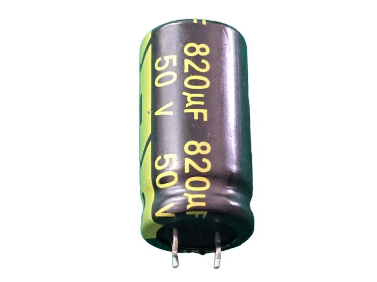 Imagem de 10x Capacitor Eletrolitico 820uf/50v 105º 13x25mm Low Esr