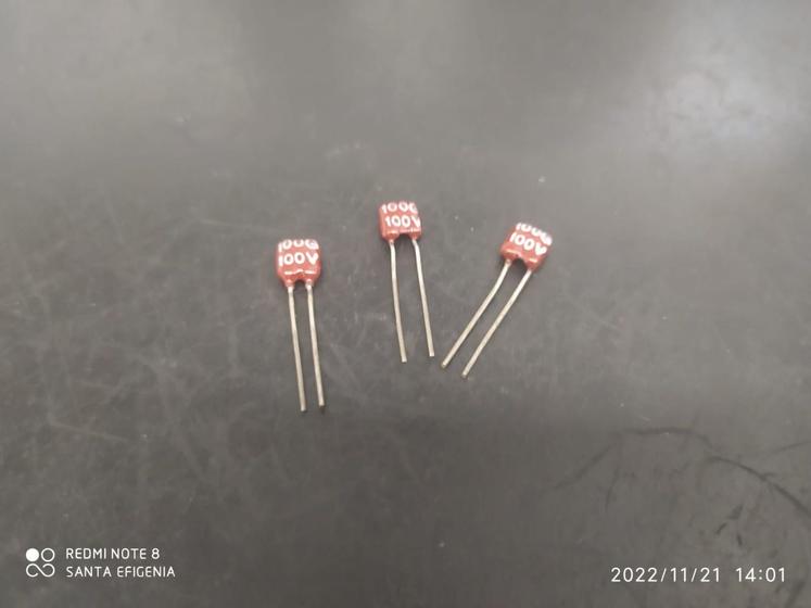 Imagem de 10x Capacitor Mica Prata 100pf/100v 2% Cm00 Icl