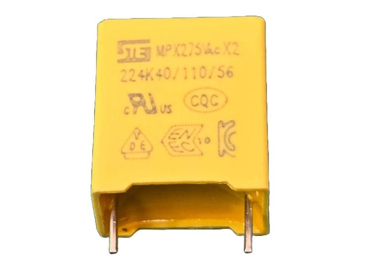 Imagem de 10x Capacitor Poliester 220nf/275v 220k/275v Supressor 10mm