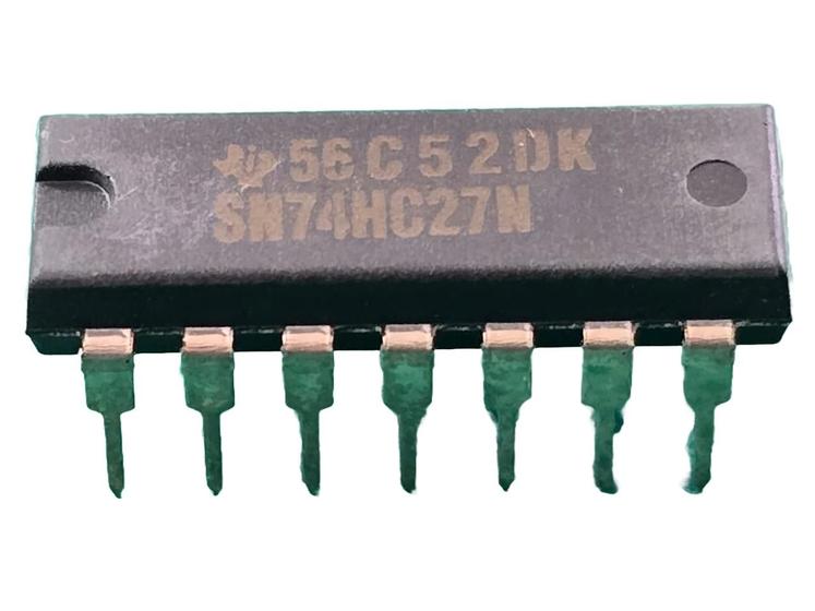 Imagem de 10x Circuito Integrado 74hc27n 74hc27 Texas