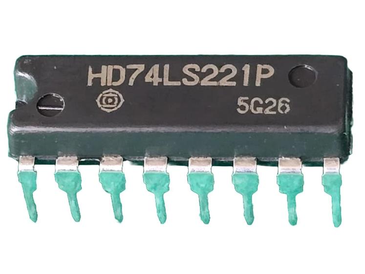Imagem de 10x Circuito Integrado 74ls221p 74ls221 Hitachi