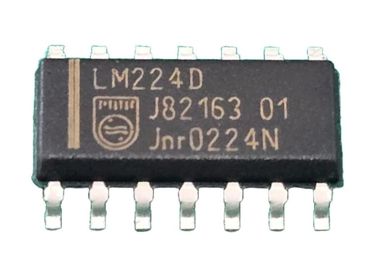 10x Circuito Integrado Lm224d Lm224 Smd Philips Imagem de 10x Circuito Integrado Lm224d Lm224 Smd Philips