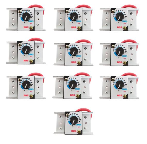 Imagem de 10x Dimmer 6000w 40a controlador de potência Ac dimer regulador /variador