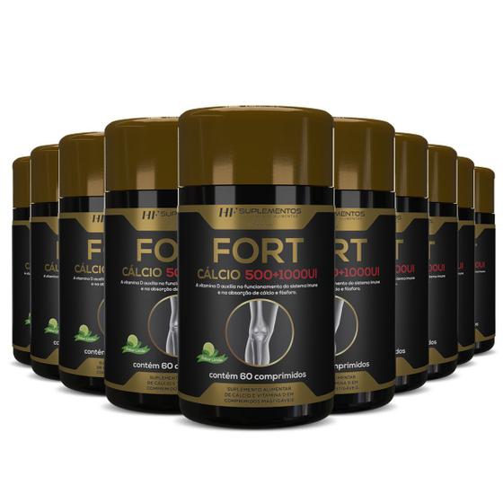 Imagem de 10x kit suplementos para revenda com calcio + vit d3 atacado