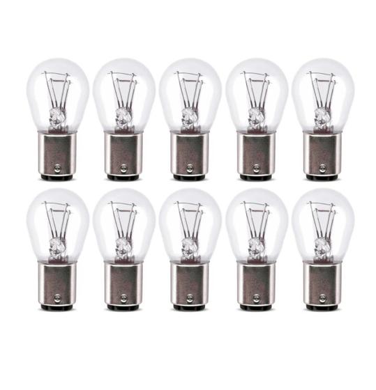 Imagem de 10X Lampada Freio 2Polos Desencontrado 12v 21/5W Bay15d 1034