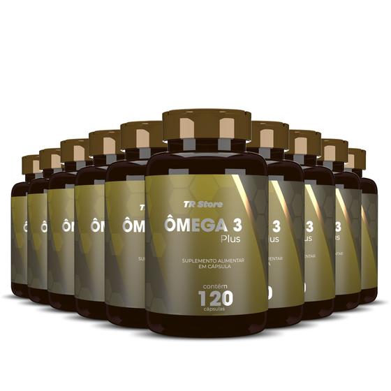 Imagem de 10x omega 3 plus epa+dha 120caps tr store