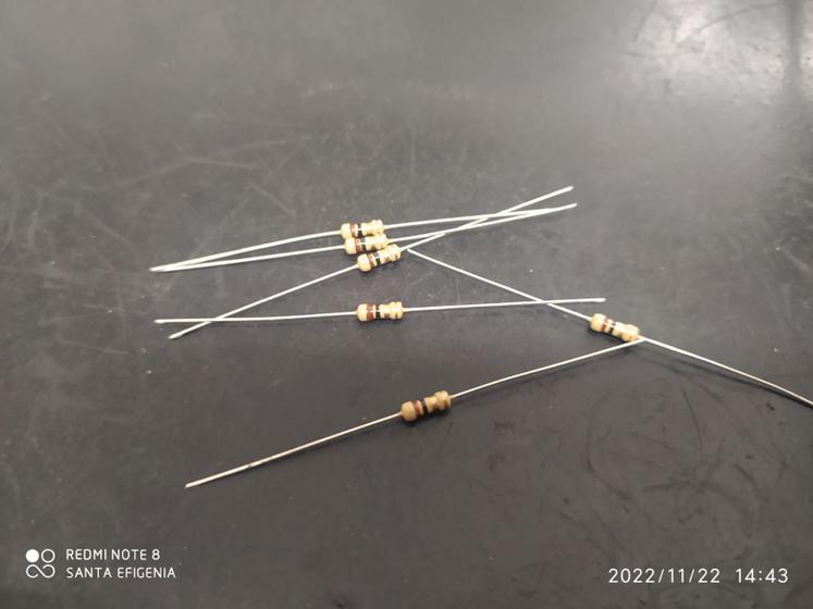 Imagem de 10x Resistor 1r 1/4w 5%