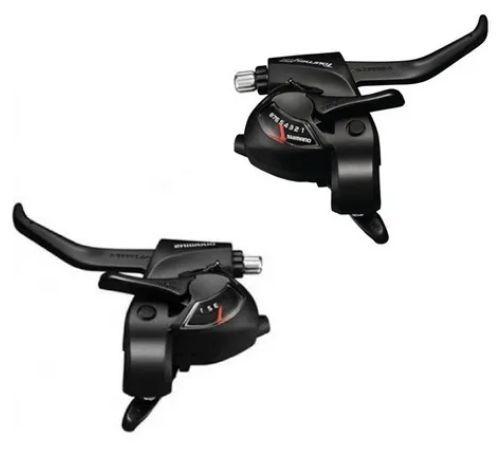 Imagem de 1140179 / 1140178 Passador / Manete Shimano Tourney TX800 3x8v Preto