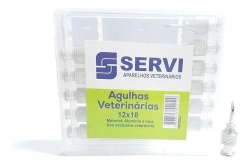 Imagem de 12 Agulhas Veterinárias 12x18 Da Servi - Seringas