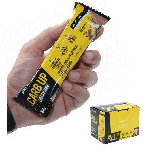 12 Barras Carboidrato Carb Up Energy Bar Banana Com Canela Probiotica