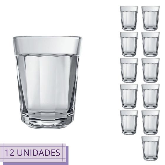 Imagem de 12 Copinhos Shot Americano 45ml Vodka Bebidas Cachaça Nadir