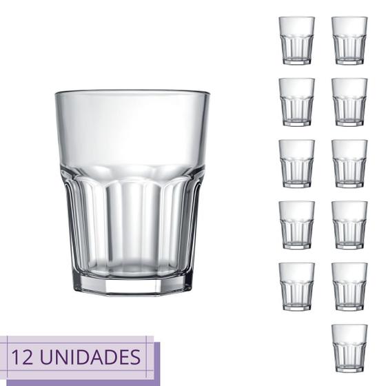 Imagem de 12 Copinhos Shot Bristol 60ml Vodka Bebidas Cachaça Nadir