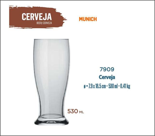 Imagem de 12 Copos Cerveja Munich 530Ml-Artesanal-Pilsen-Premium-Ipa