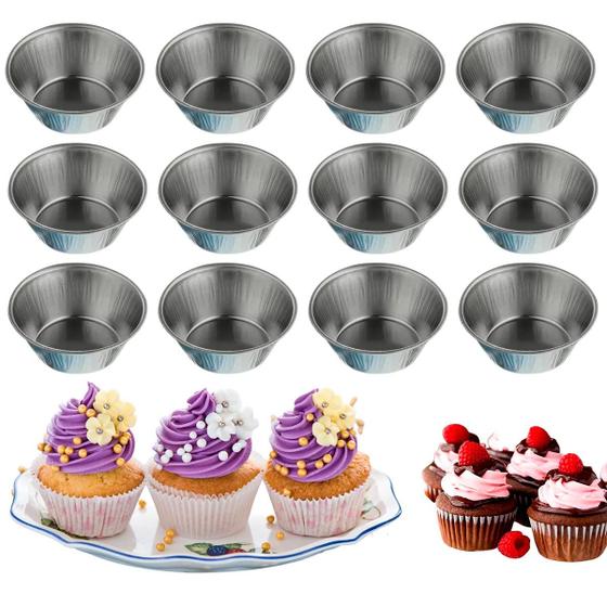 Imagem de 12 Forminhas De Mini Cupcake Nº0 Forminhas Pequenas Forno