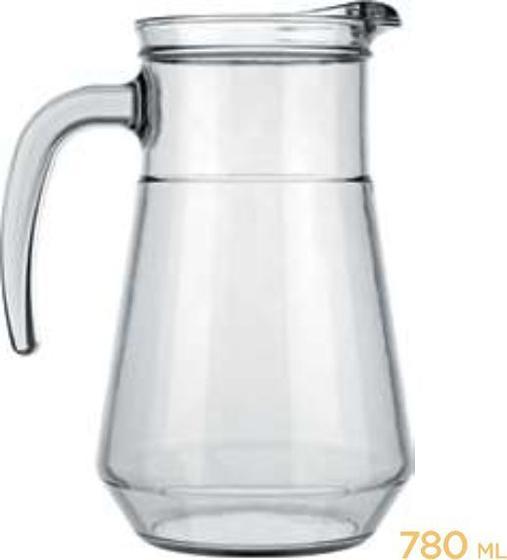 Imagem de 12 Jarras De Vidro Suco Bar Pequena 780ml