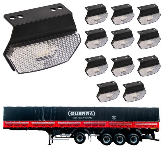 Imagem de 12 Lanterna Diamante Guerra LED Cristal c/ Suporte - Fio