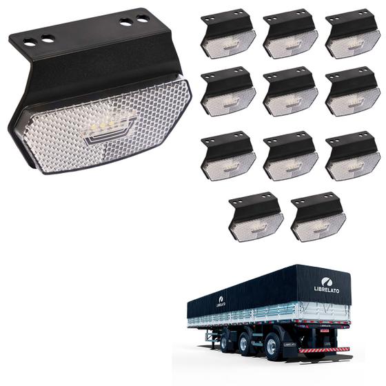 Imagem de 12 Lanterna Diamante Librelato LED Cristal c/ Supt - Conect