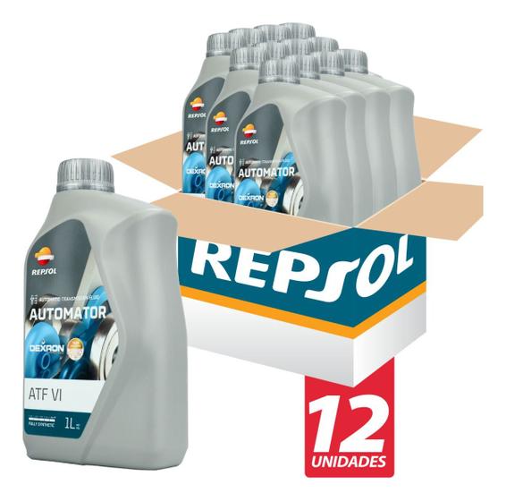 Imagem de 12 Litros Óleo P/ Transmisão Automática Repsol Atf Dexron 6