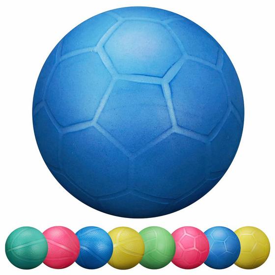 Imagem de 12 Mini Bolas De Vinil Apolo Frisada 10 cm Futebol Coloridas