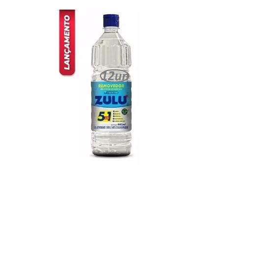 Imagem de  12 Removedor Zulu 5 Em 1 Perfuma Limpa Base De Água 900ml