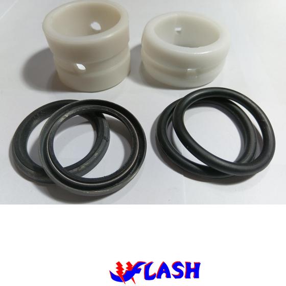 Imagem de 12 Reparo do eixo s GUERRA c buchas de poliacetal e retentores  12 kit