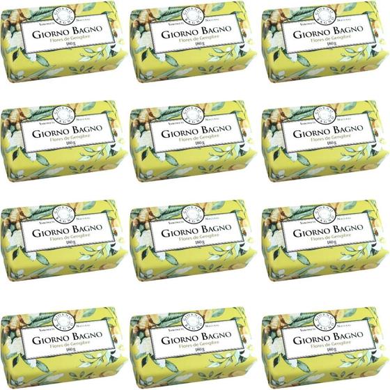 Imagem de 12 Sabonetes Giorno Bagno Natural Diversas Fragrâncias 180G