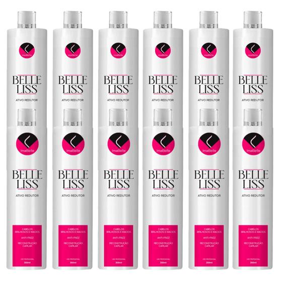 Imagem de 12 Selagem Orgânica Profissional Belle Liss Imabelle 300ml