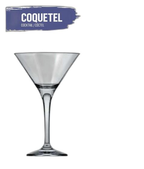 Imagem de 12 Taças Martini 250Ml - Coquetel - Margarita
