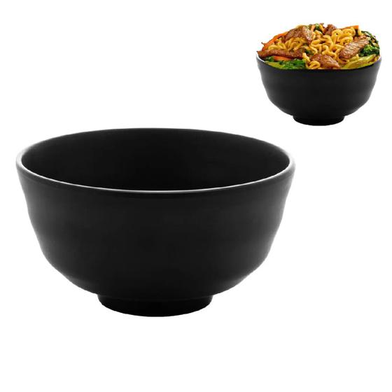 Imagem de 12 Tigelas Bowl Melamina Toquio Sushi Ceviche Shimeji 350ml