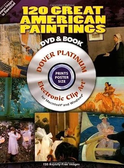 Imagem de 120 Great American Paintings Platinum Dvd And Book