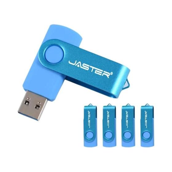 Imagem de 128GB 64GB 32GB 16GB 5 PCS USB Flash Drive Memory Stick Portátil Com Chaveiro Presente Criativo