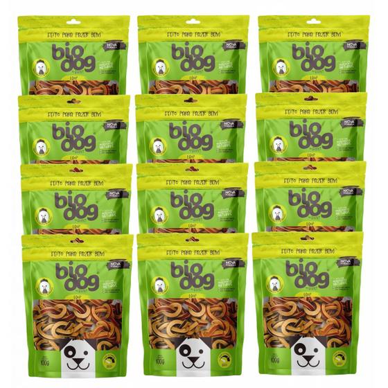 Imagem de 12x Petisco Bio Dog Gourmet Loop- para Cães- Frango-100g