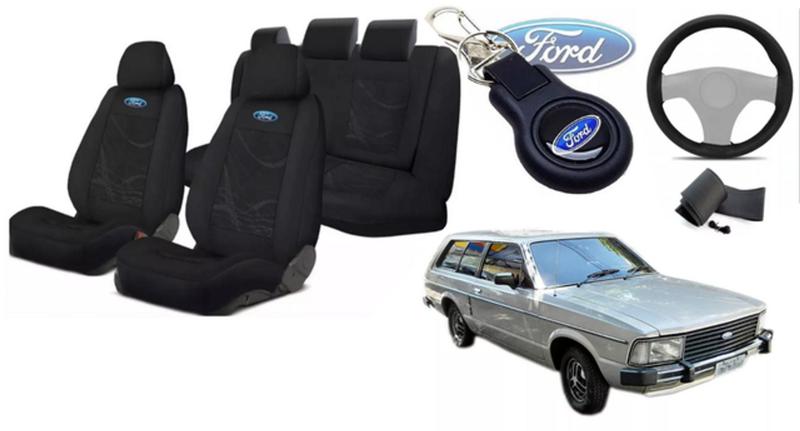 Imagem de 13Renove Seu Ford Belina 1980-1991: Capas, Volante, Chaveiro