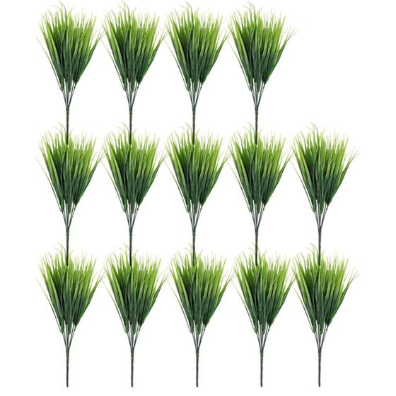 Imagem de 14 PCes Plantas de trigo artificiais arbustos de flores falsas Home Decor